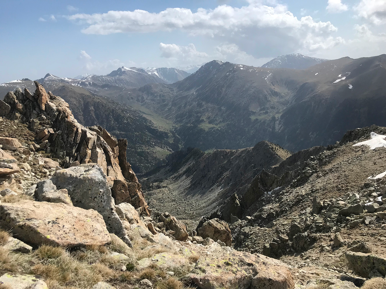 View of Tossa Plana de Lles