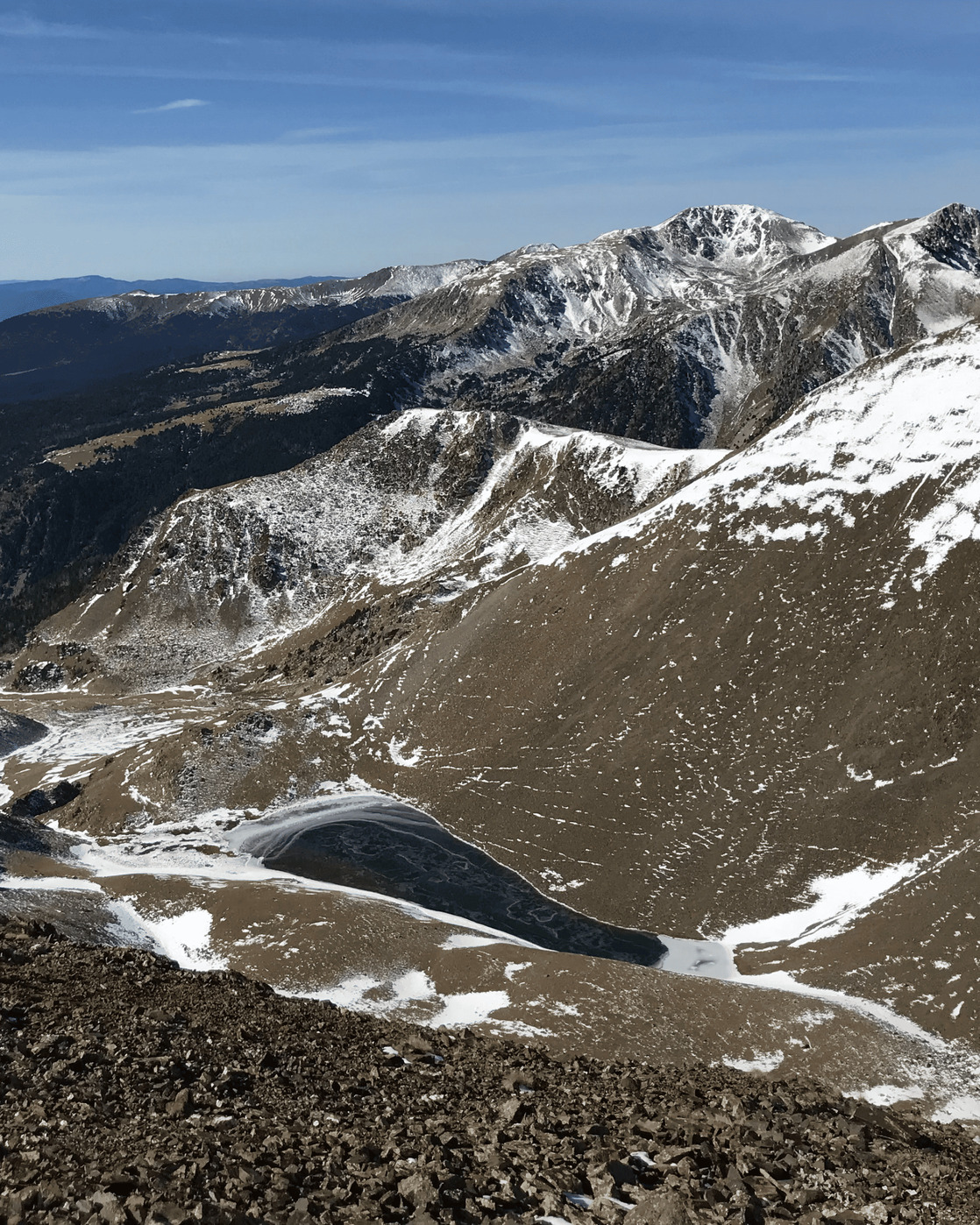 Estany Calm Colomer - Hivern